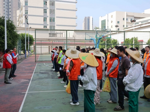 党建引领聚合力！开平市中心医院积极参加爱国卫生运动誓师大会