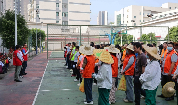 党建引领聚合力！开平市中心医院积极参加爱国卫生运动誓师大会