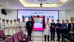 名医工作室揭牌即“亮剑”，顶尖技术惠泽侨乡——陈凌武名医工作室在开平市中心医院正式运行