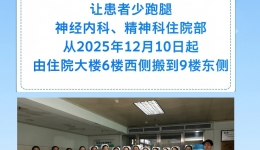 【早安开平】搬迁通告-神经内科、精神科